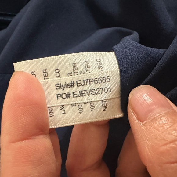 Eliza J Nordstrom brand cocktail navy size 8 petite - Picture 5 of 9